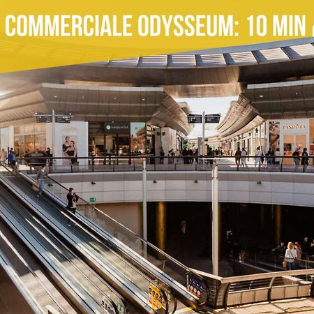 Amja Proche Clinique Saint-Roch Apt 3 Chambres 3 Salles De Bain Parking Gratuit Ideal Famille Groupe Coworking 10 Min Centre Ville 10 Min Plage 5 Min Sortie Autoroute Montpellier Exteriör bild